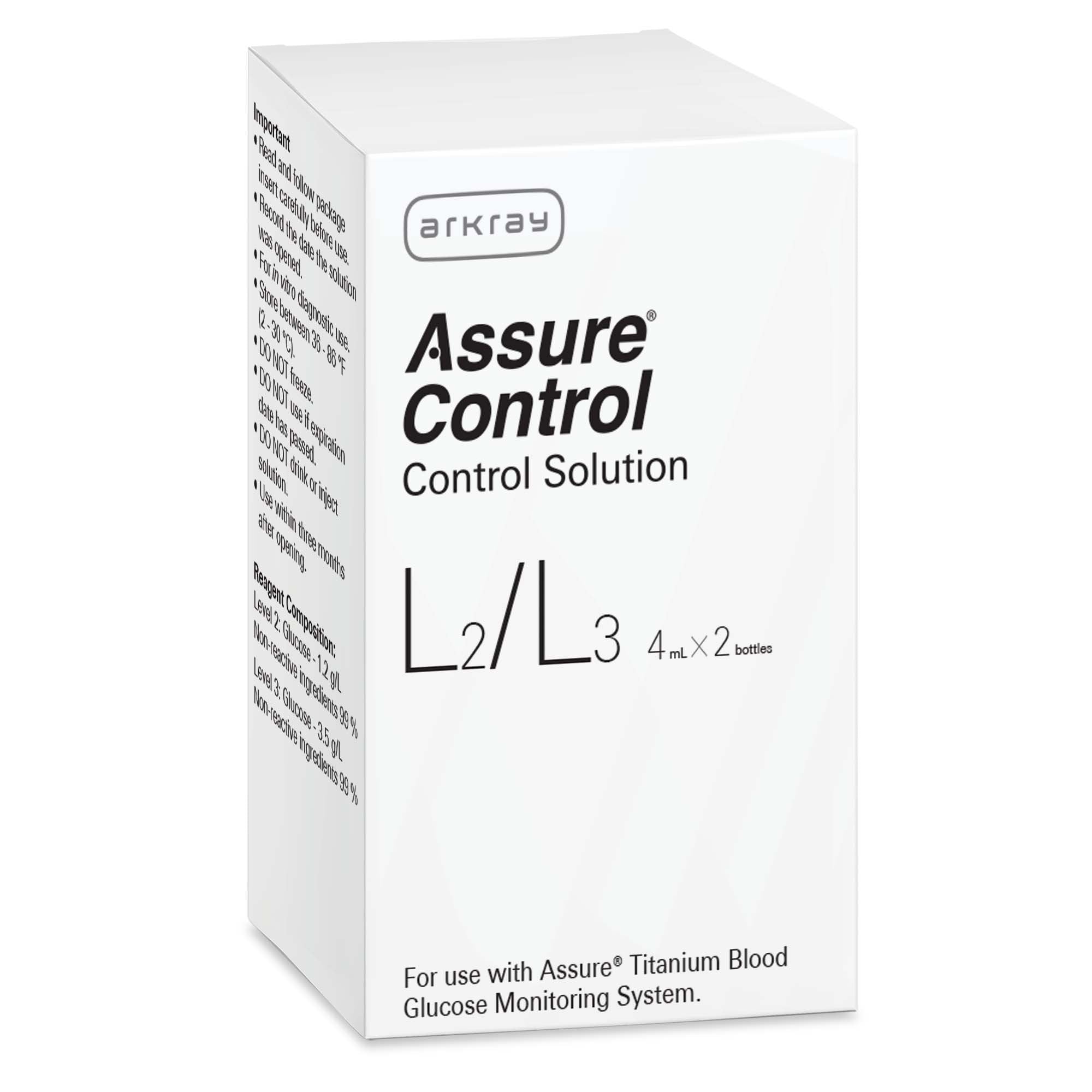 Control Set Blood Glucose Normal Level / High Level