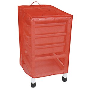 MJM International Woodtone optional cover w/mesh or solid vinyl /cart cover with handle will conceal the entire frame (in Tan)