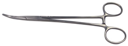 BR Surgical SCHNIDT Tonsil Hemostatic Forceps, ring handle, curved, serrated, 7½"