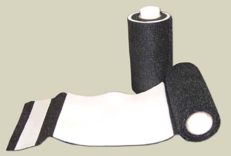 DRESSING TRAUMA ABSORB FOAM4X3.7YD BLK 18RL/CS