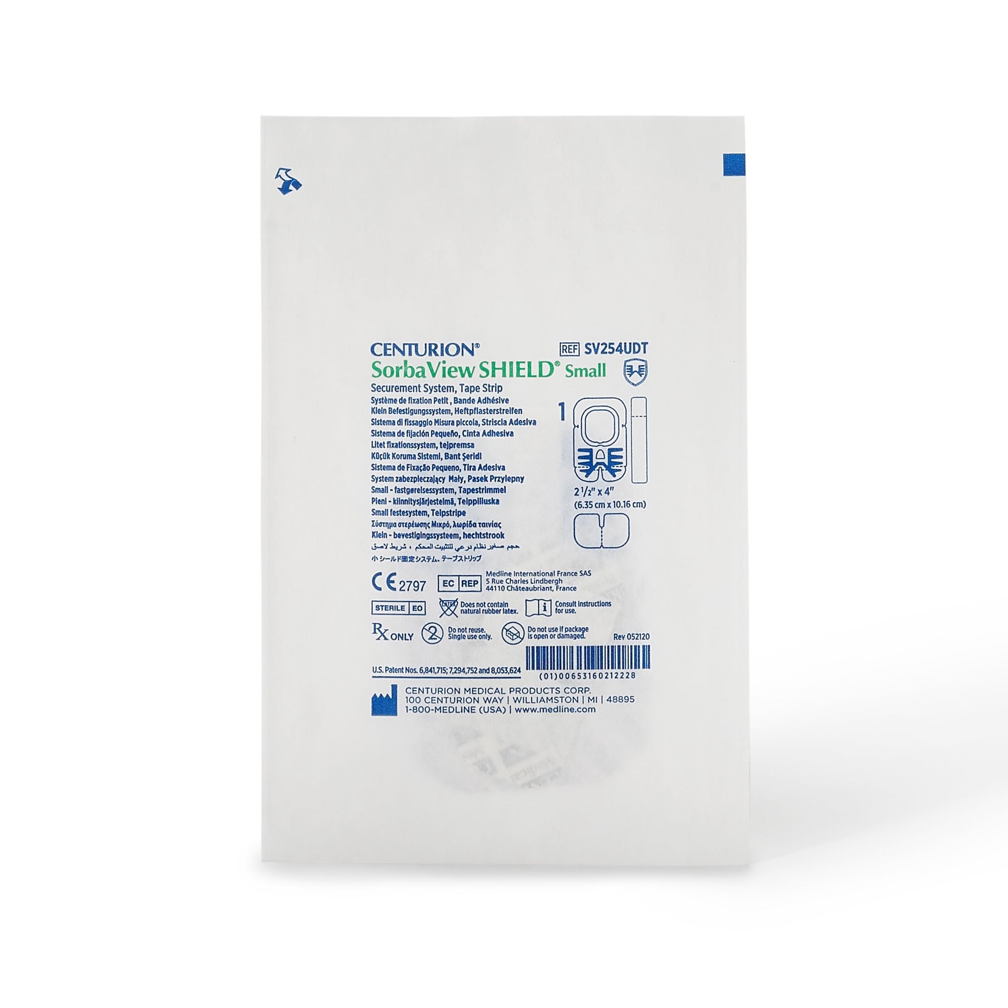 Centurion SorbaView Integrated Securement Dressing (100/CS)