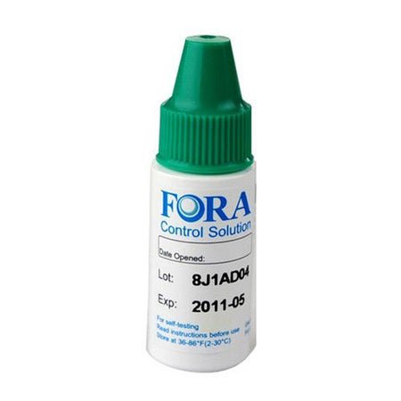 CONTROL SOLUTION BLOODFORACARE GLUCOSE 2X2.5