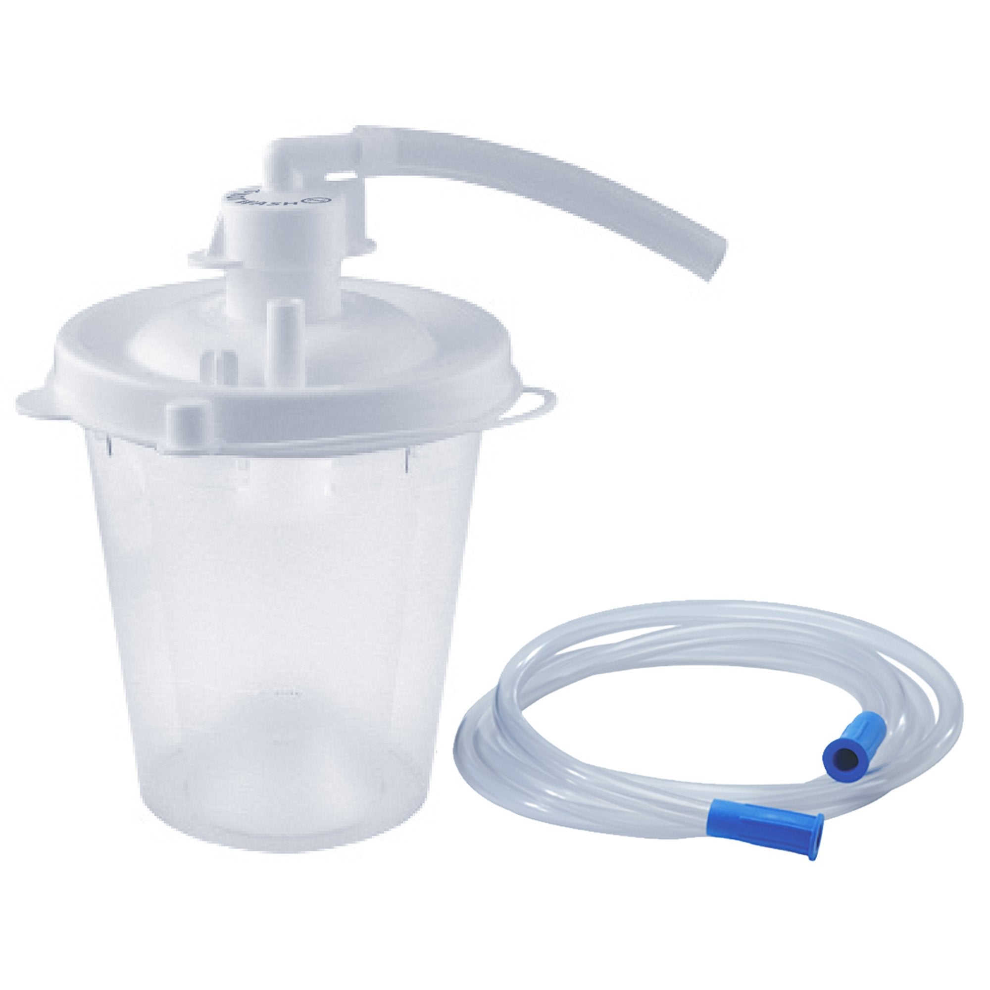 Suction Canister Vacu-Aide QSU 800 mL Float Valve Shut-Off Lid