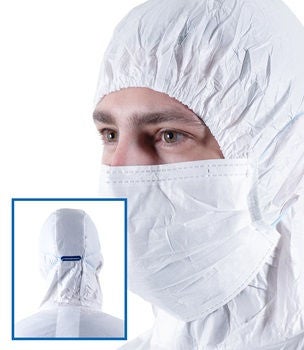 Cleanroom Procedure Mask BioClean Not Rated Earloops One Size Fits Most (Case of 600)