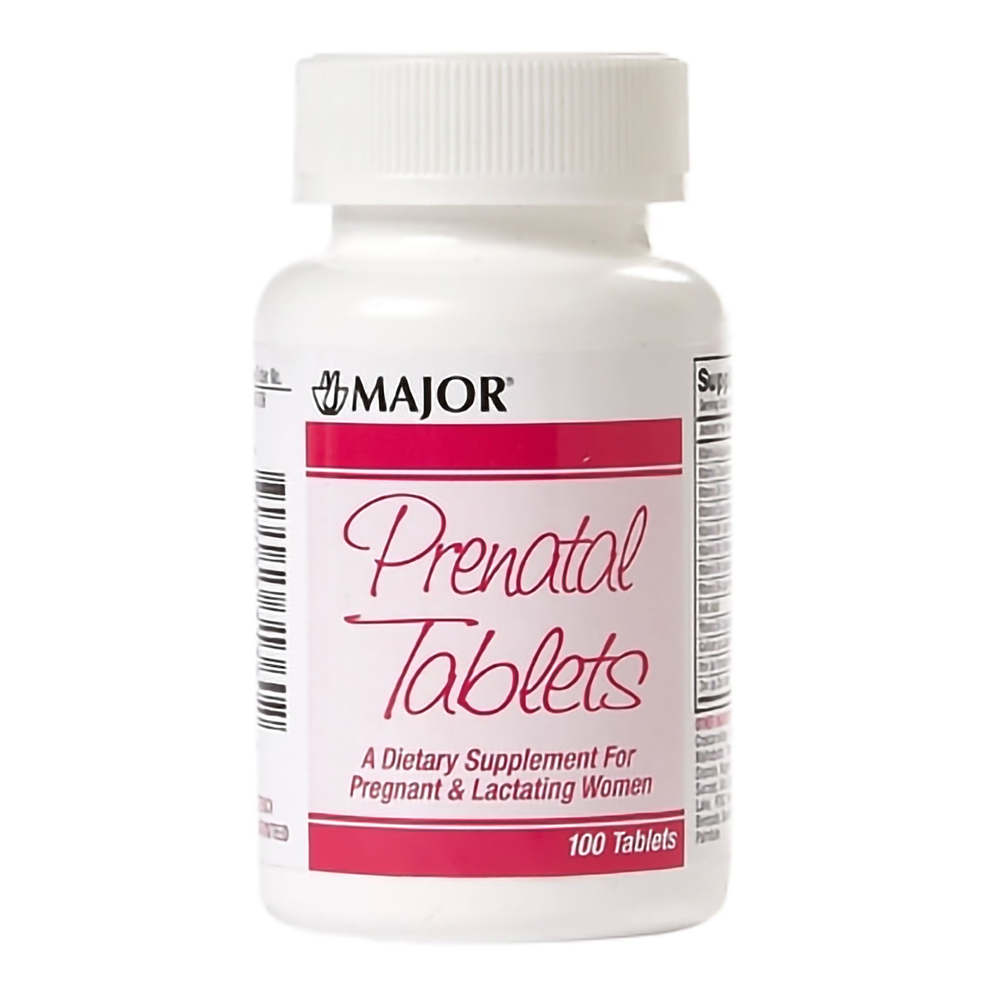 Major Prenatal Multivitamin / Multi-mineral Supplement (Bottle of 100)