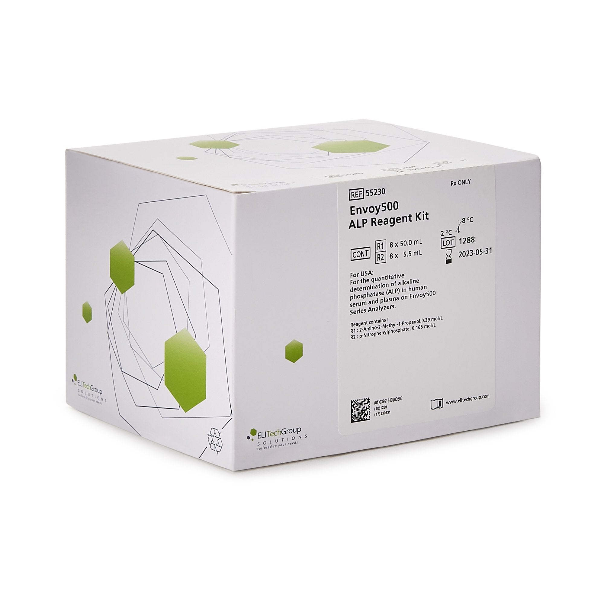 Clinical Diagnostic Solutions Envoy 500 General Chemistry Reagent for Envoy 500 Chemistry System, ALP test (1200/KT)