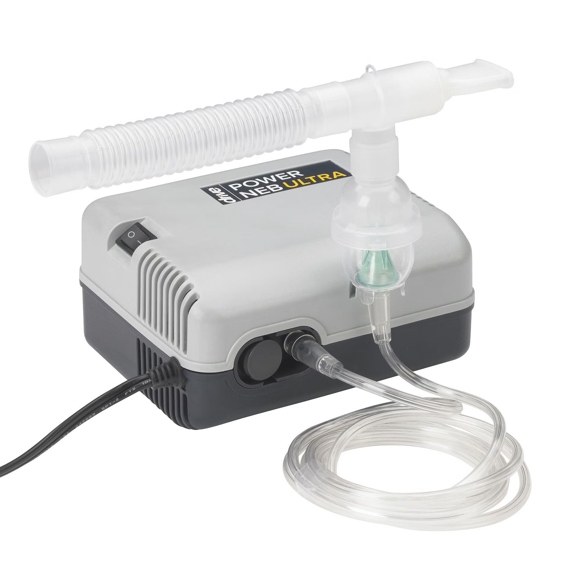Compressor Nebulizer System Drive Small Volume Medication Cup Adult / Pediatric Mouthpiece Delivery (Each)