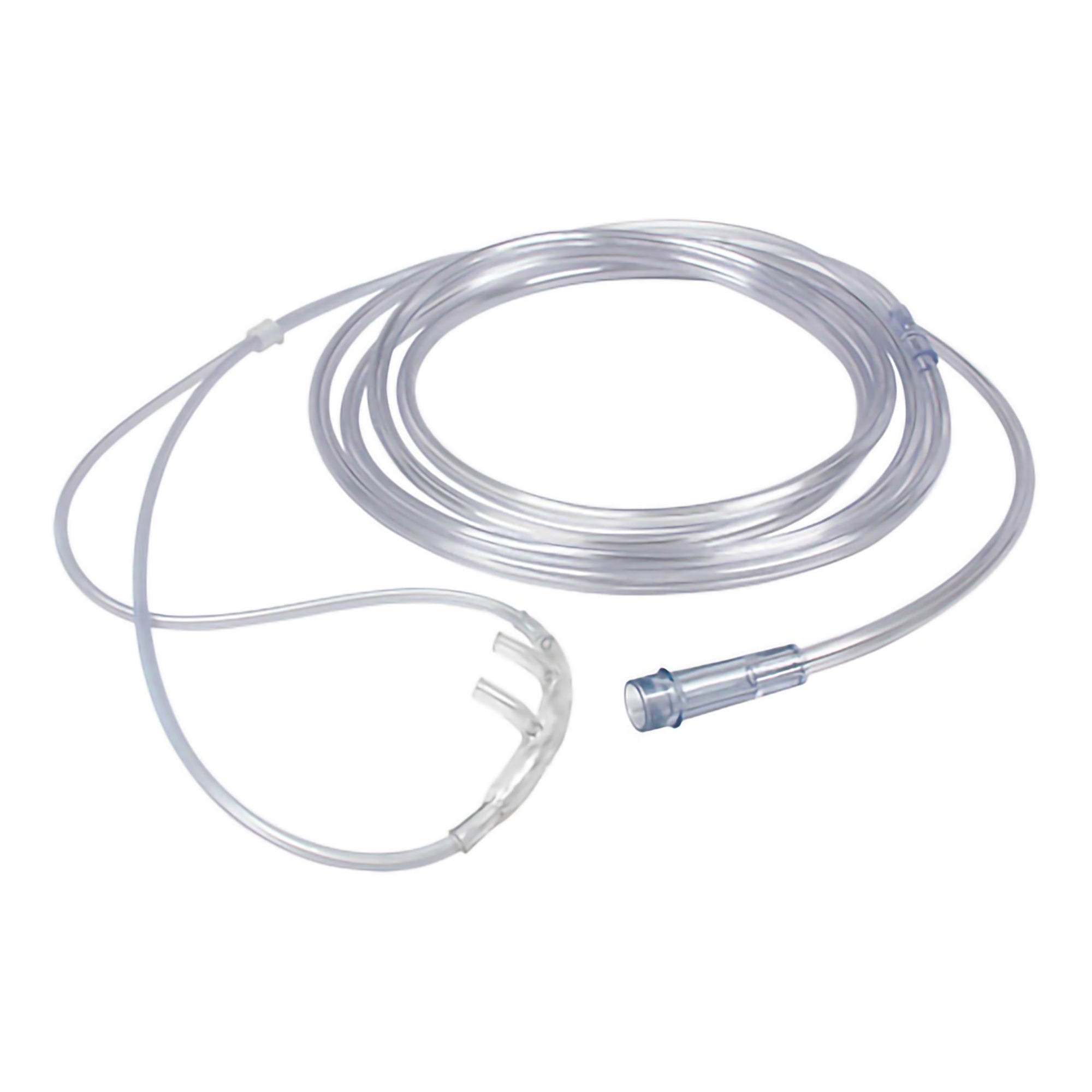 Nasal Cannula Adult Curved Prongs 7 Foot Tubing Low Flow Rate