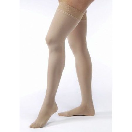 HOSE COMPRESSION THIGH 15-20CLOSED BLK LG