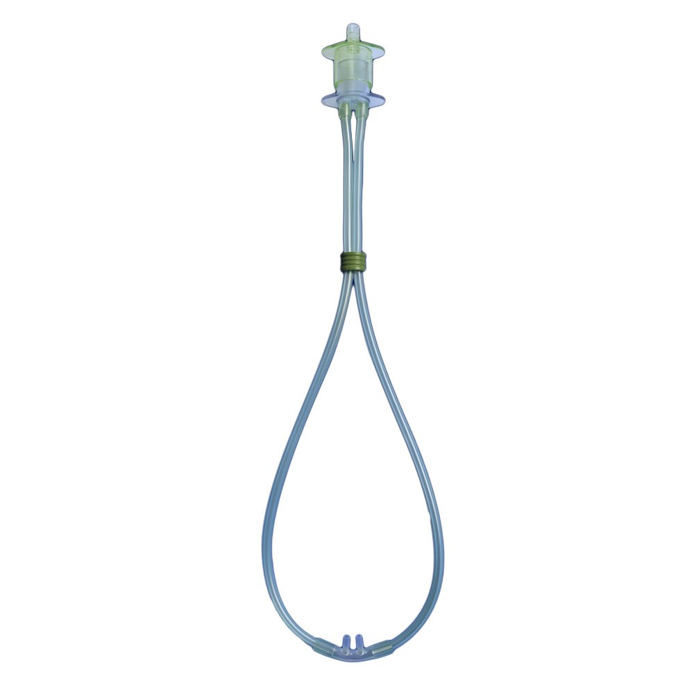 Heated Humidification Nasal Cannula Neotech RAM Cannula Preemie Curved Prongs Without Tubing Low Flow Rate