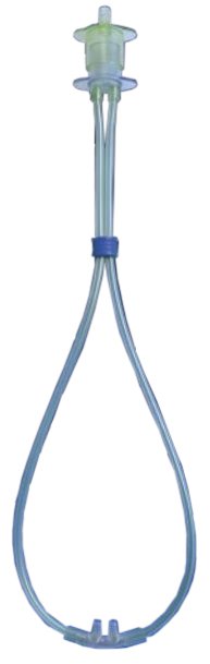 Heated Humidification Nasal Cannula Neotech RAM Cannula Neonatal Curved Prongs Without Tubing Low Flow Rate
