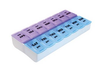 ORGANIZER PILL WEEKLY TWICE ADAY