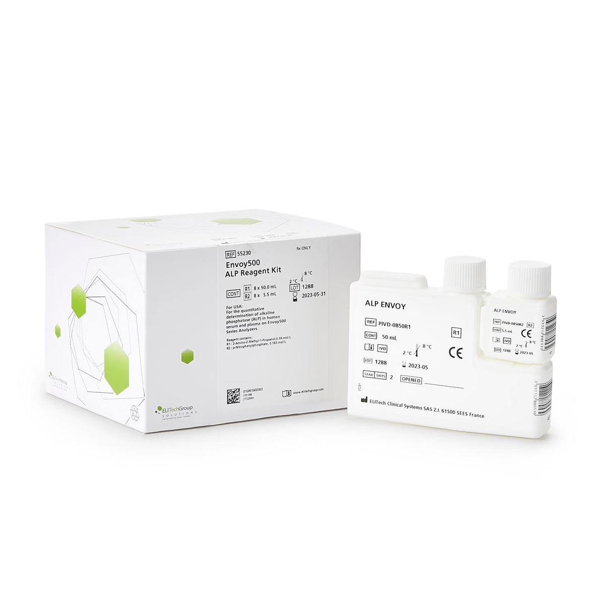 Envoy 500 General Chemistry Reagent for Envoy 500 Chemistry System, ALP test (Kit of 1200)