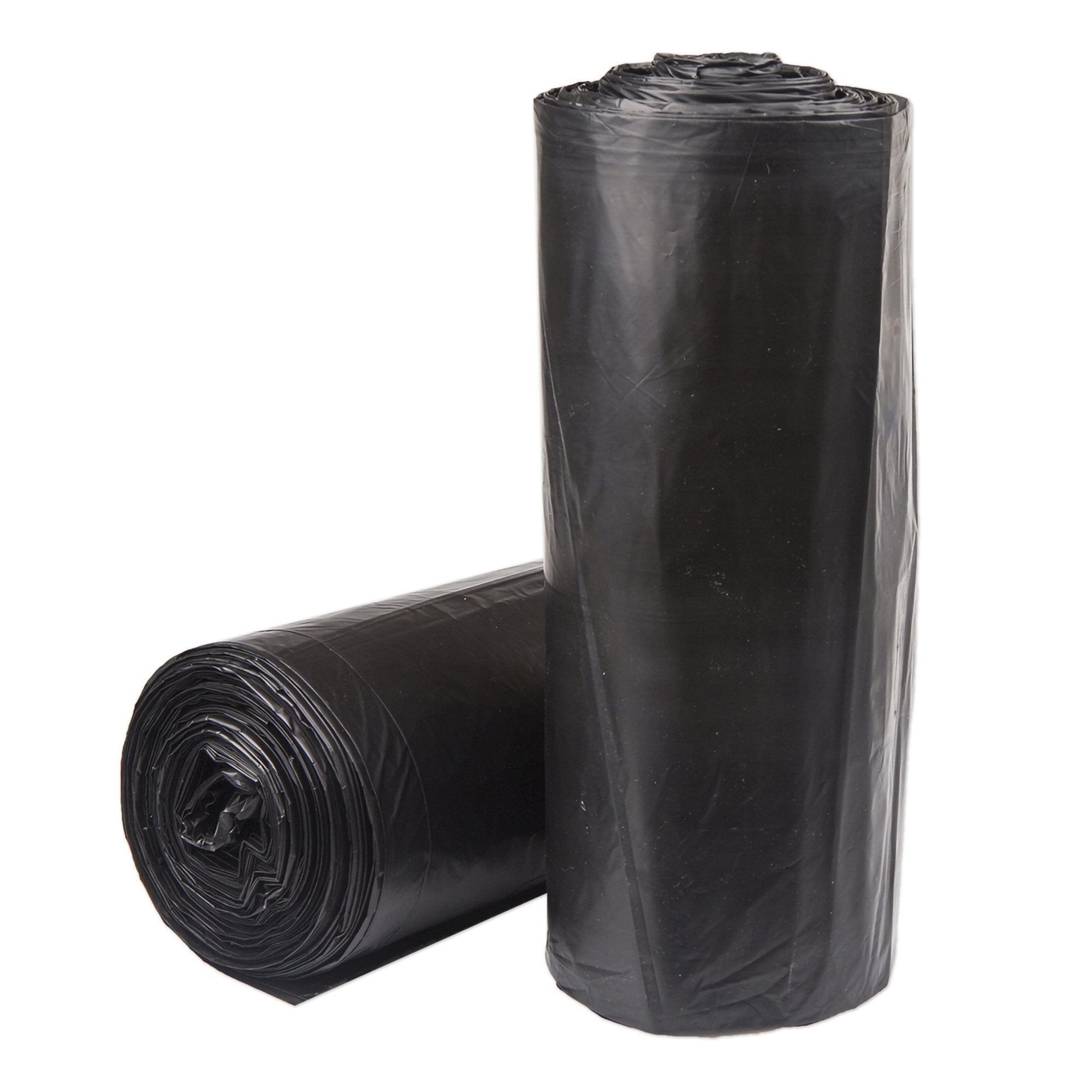 McKesson Brand McKesson Extra Heavy Duty Plus Trash Can Liners, Black, 45-gallon Capacity (150/CS)