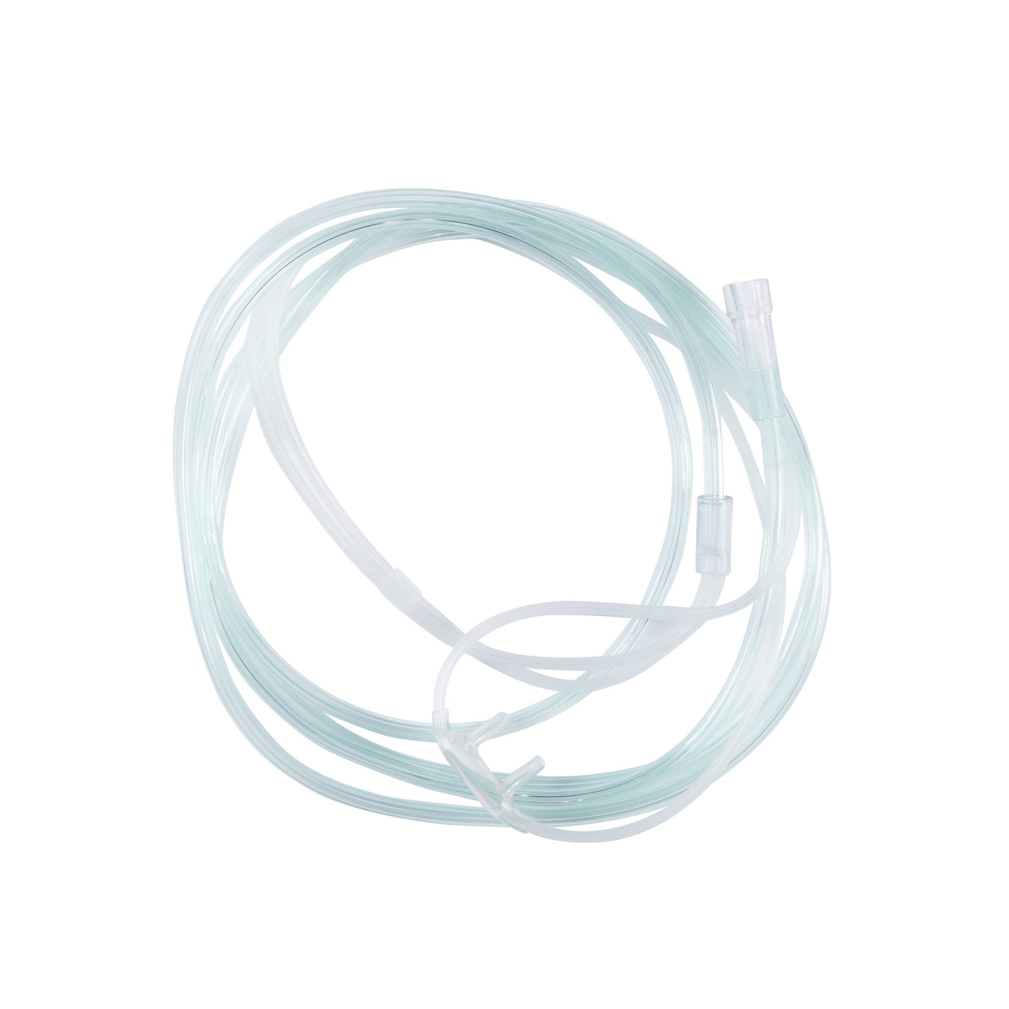 Nasal Cannula McKesson Adult Curved Prongs 7 Foot Tubing Low Flow Rate