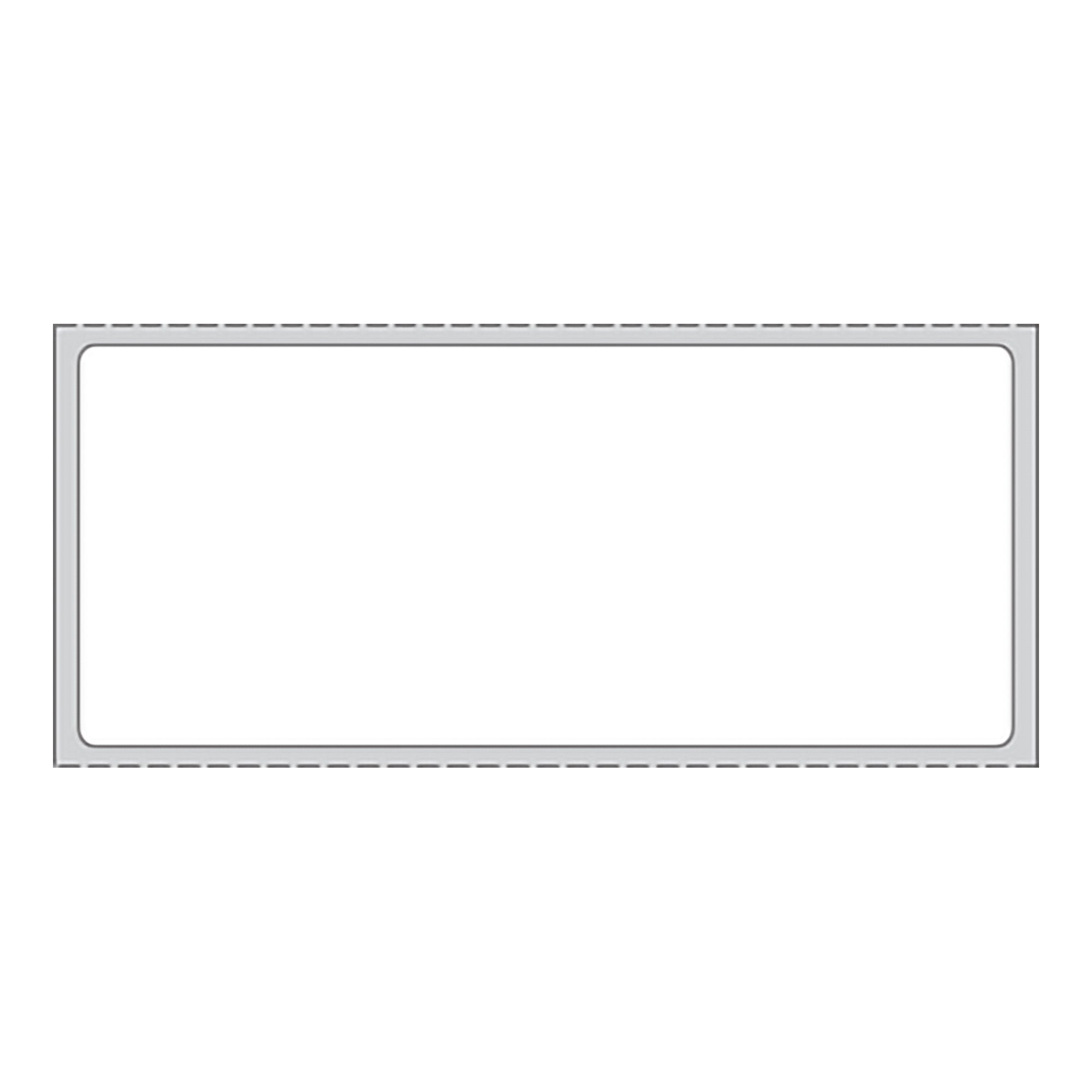 PDC Healthcare PDC White Blank Thermal Label, 1-1/2 x 3-1/2 Inch (8/CS)