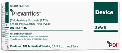SWAB PREP PREINJECTION SITE100/BX 10BX/CS
