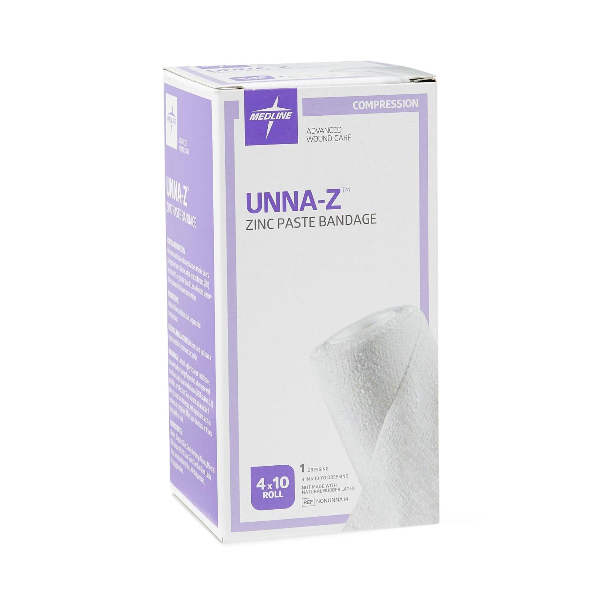 Unna-Z Unna Boot with Zinc Oxide, 4 Inch x 10 Yard (12/CS)