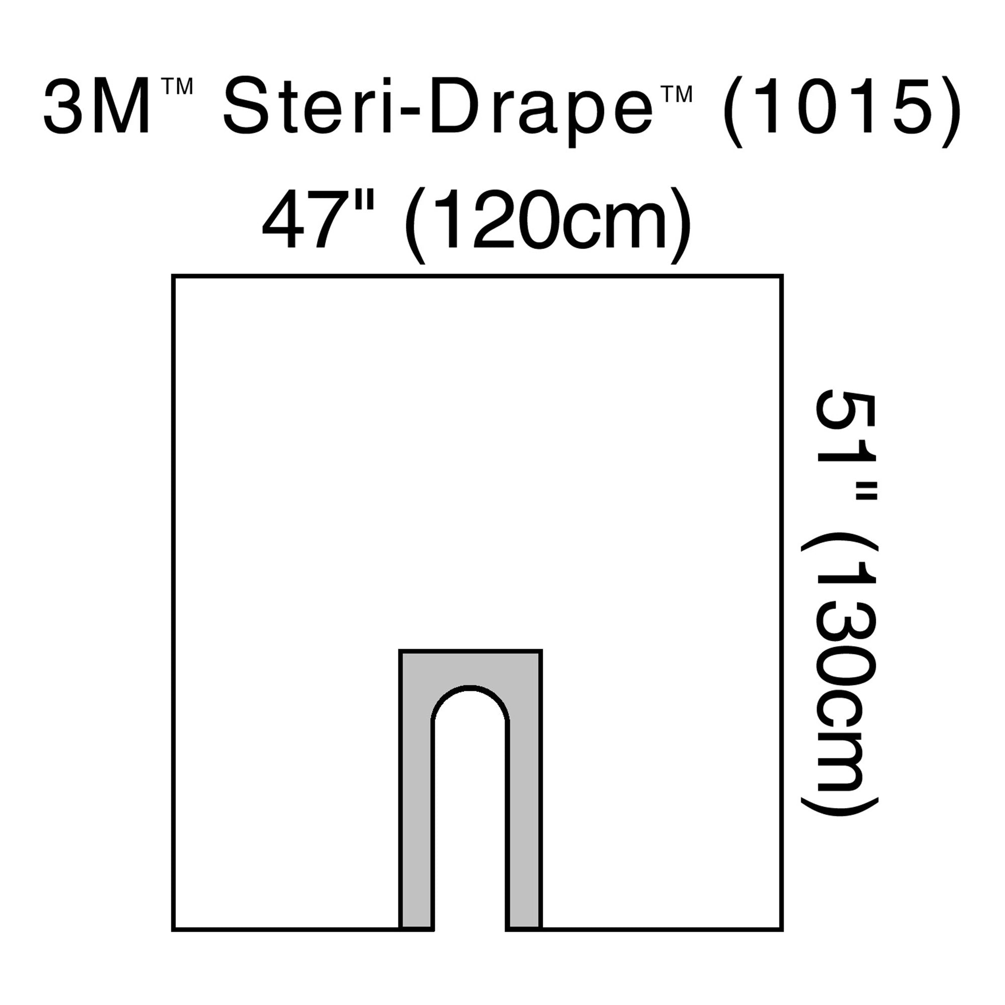 Solventum Corporation 3M Steri-Drape Sterile Orthopedic U-Drape, 47 x 51 Inch (40/CS)