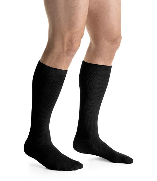 SOCK KNEE 30-40MMHG CLOSEDBLK SM
