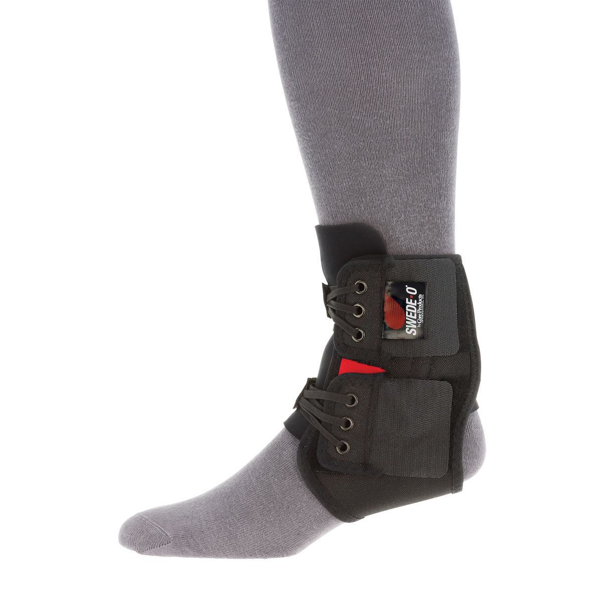 BRACE ANKLE BLK WRAPAROUND1XL