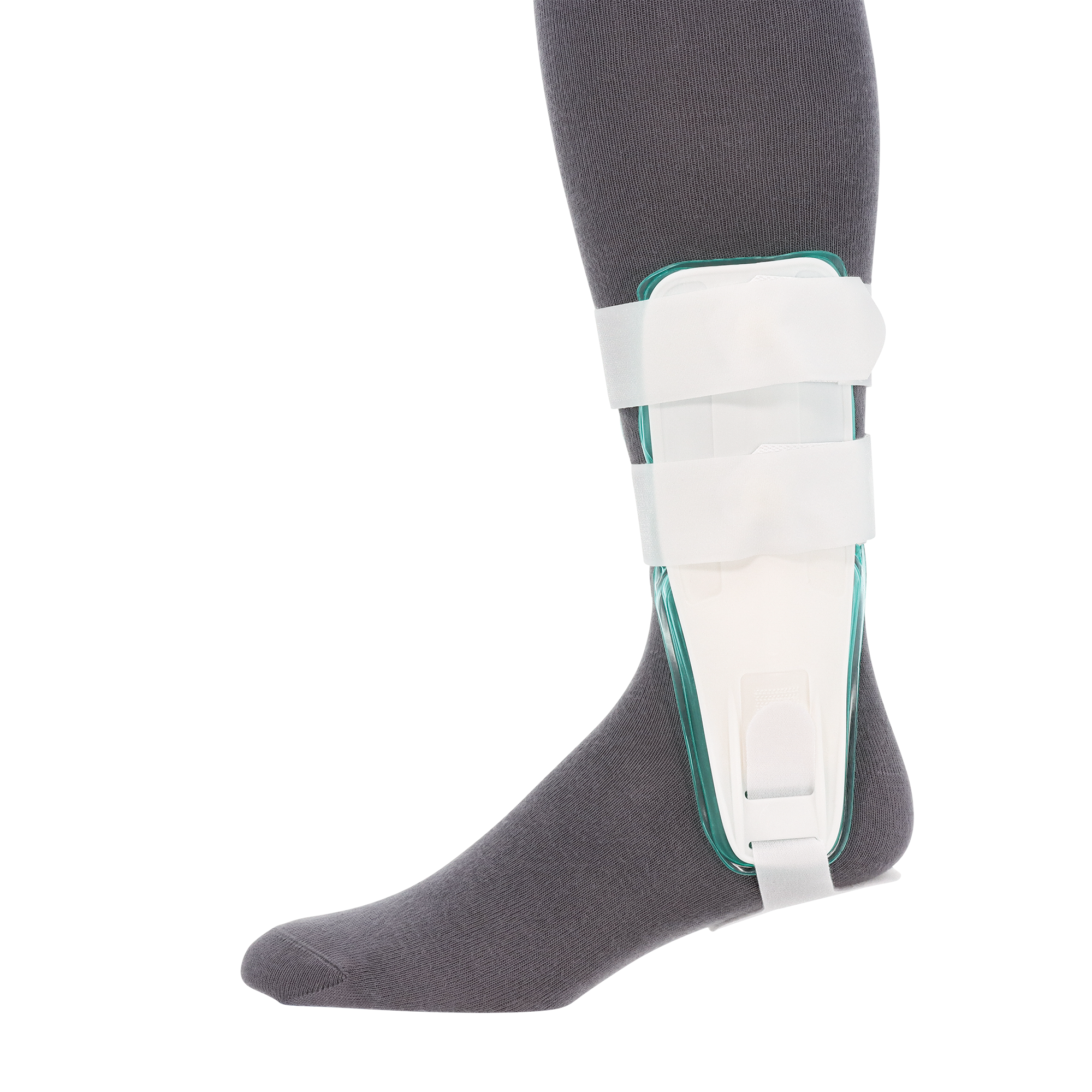SPLINT ANKLE AIR/GEL WHT LG