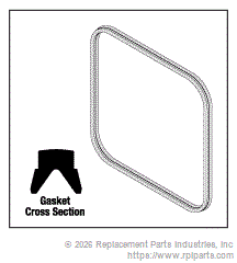 RPI AMG207 Door Gasket (16" X 16")