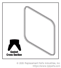 RPI AMG208 Door Gasket (20" X 20")