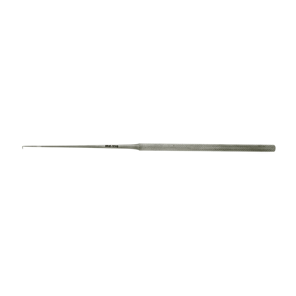 BR Surgical RHOTON Micro Hook, angled 90°, blunt, 7½"