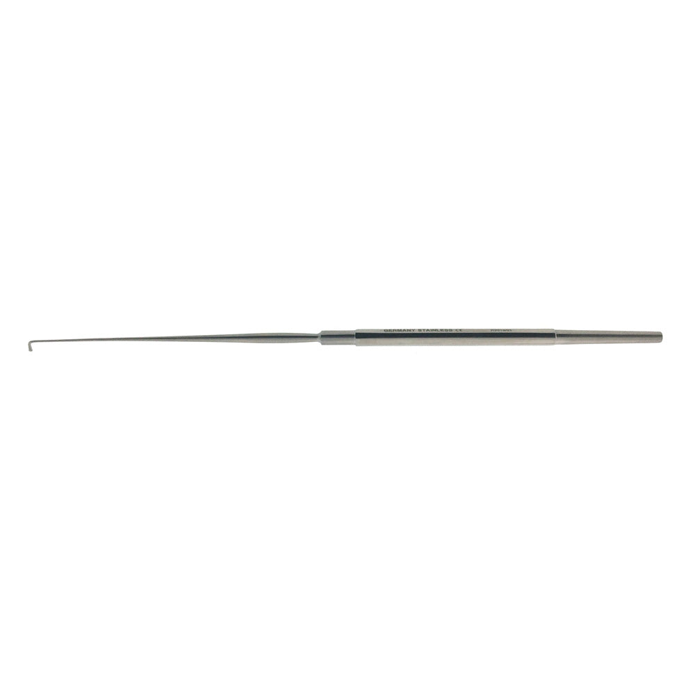 BR Surgical ALLPORT Incus Hook, 3mm blunt tip, angled 90°, 6¾"