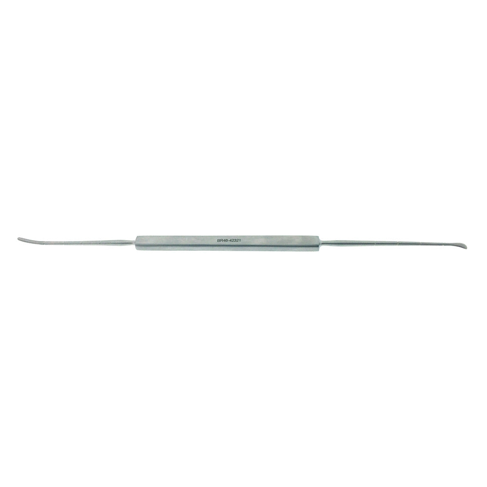 BR Surgical COTTLE Septum Elevator, delicate, graduated, 3mm spatula and 2mm round end, 8"