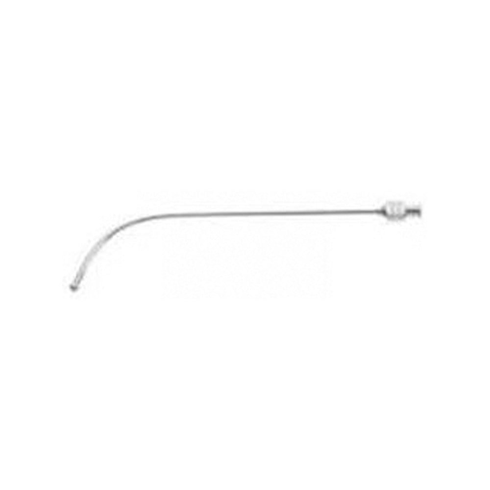 BR Surgical ABRAHAM Laryngeal Syringe Cannula, with Luer-Lock, malleable, 6"