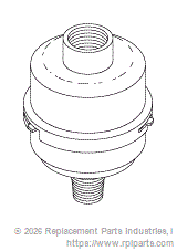 RPI CMA068 Air Filter Assembly