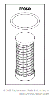 RPI CME103 Filter Element