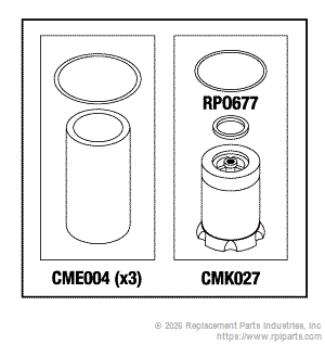 RPI CMK198 Compressor Pm Kit