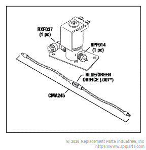 RPI CMV251 Solenoid Valve (Regeneration System)