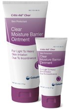 Medline Skin Protectant with CMC Critic-Aid Clear 4 Gram Individual Packet Scented Ointment CHG Compatible (COI7565 / CS)
