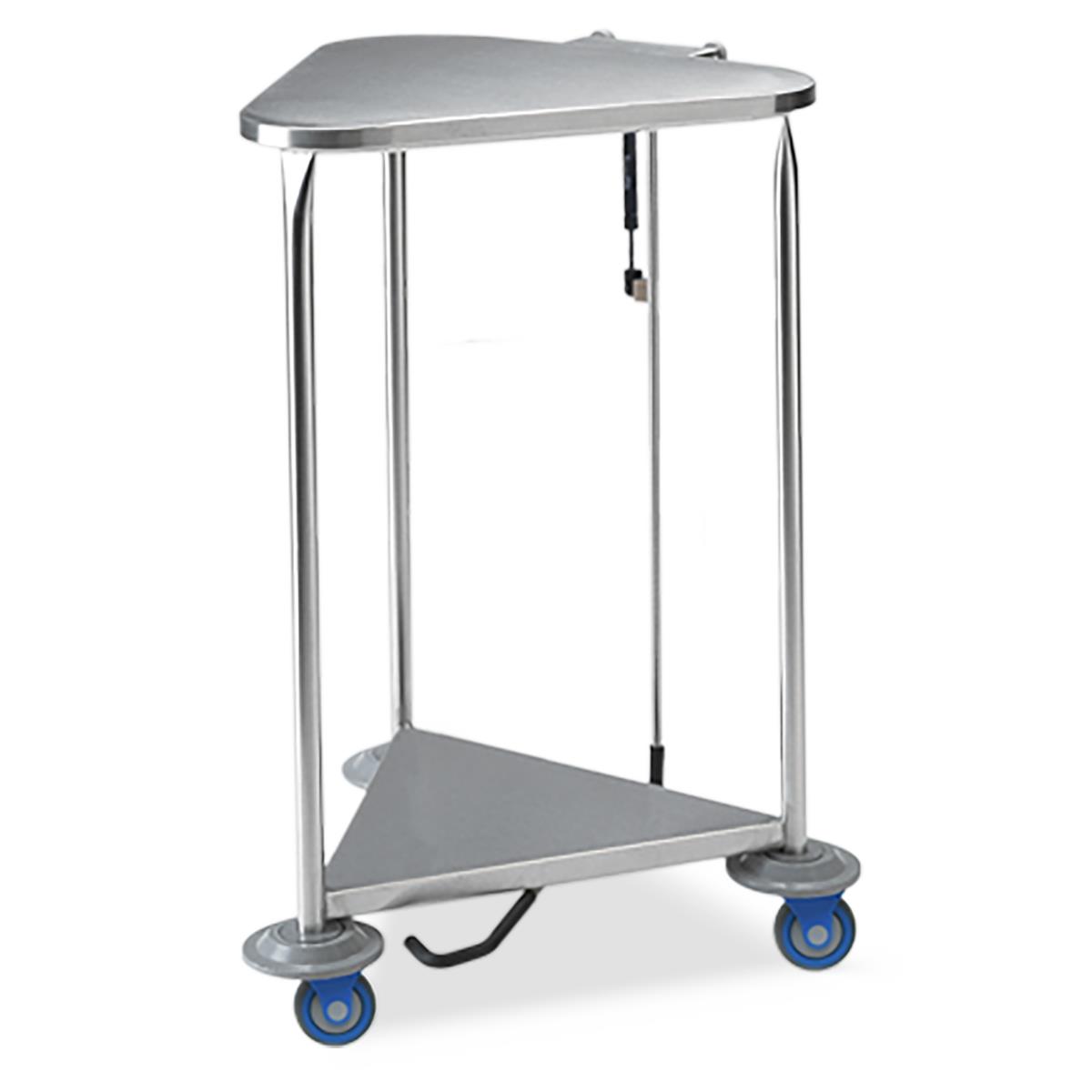 Pedigo Triangular Rolling Hamper Stand