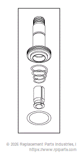 RPI DSK020 Solenoid Valve Repair Kit