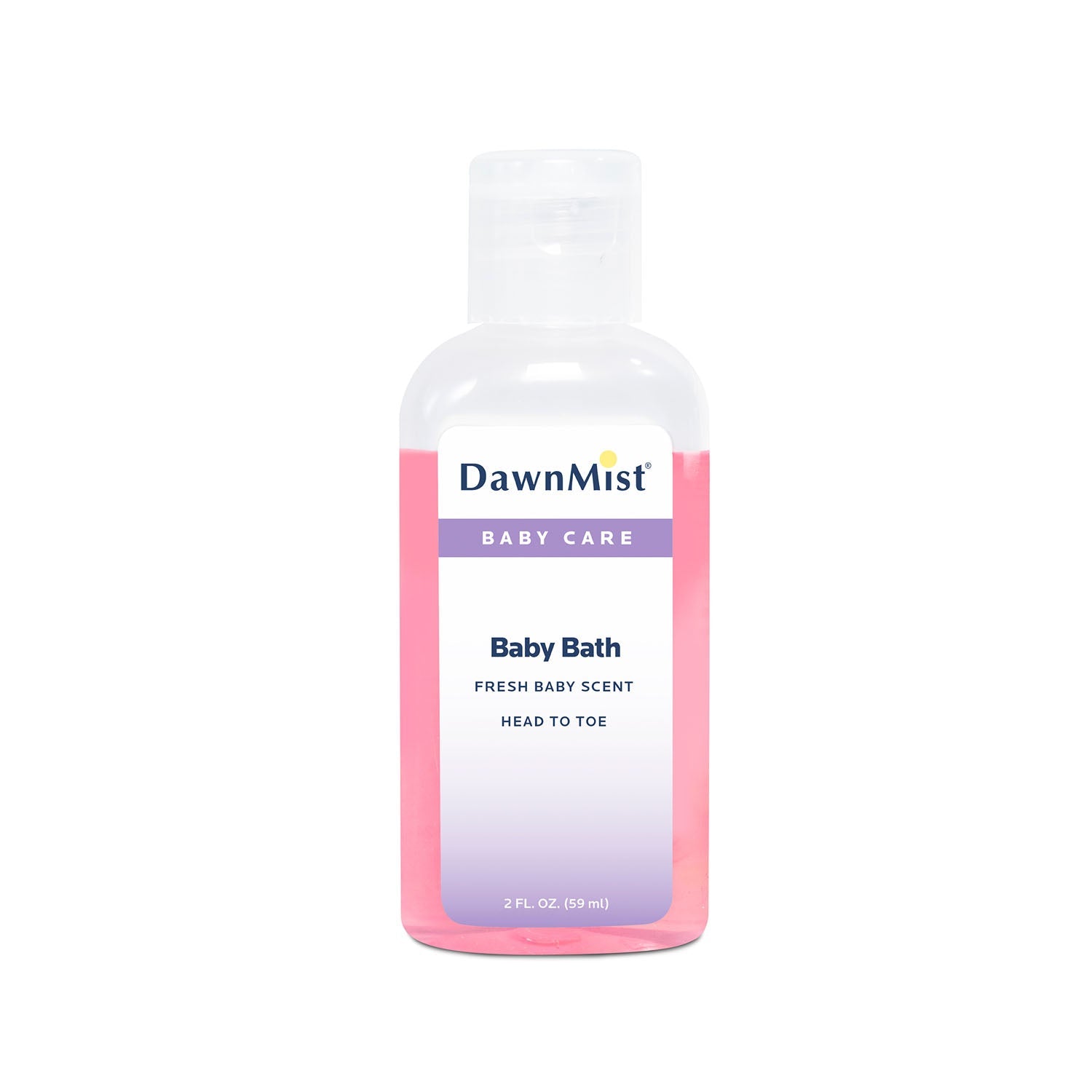 Dukal Corporation Dukal Dawnmist Baby Bath Bath, 2 oz, Dispensing Cap, 144/cs