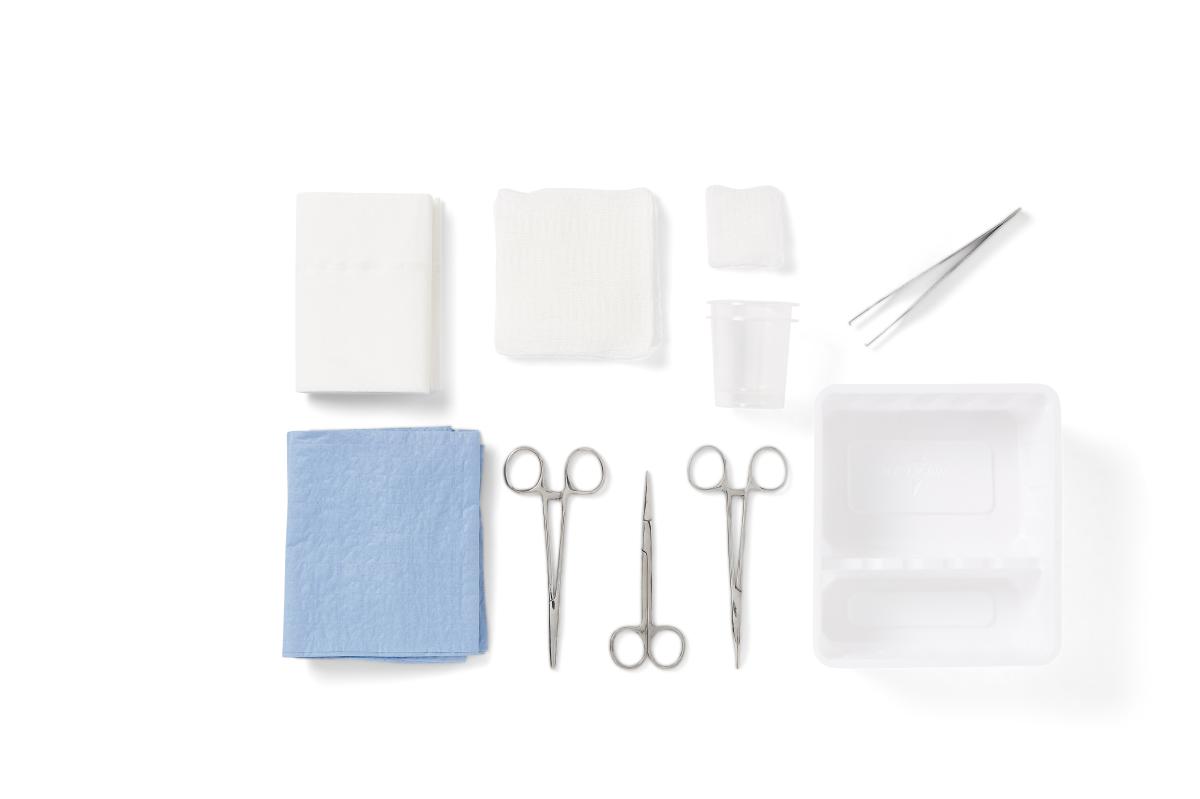 Medline Laceration Tray E*Kits Sterile (DYNJ03004 / CS)