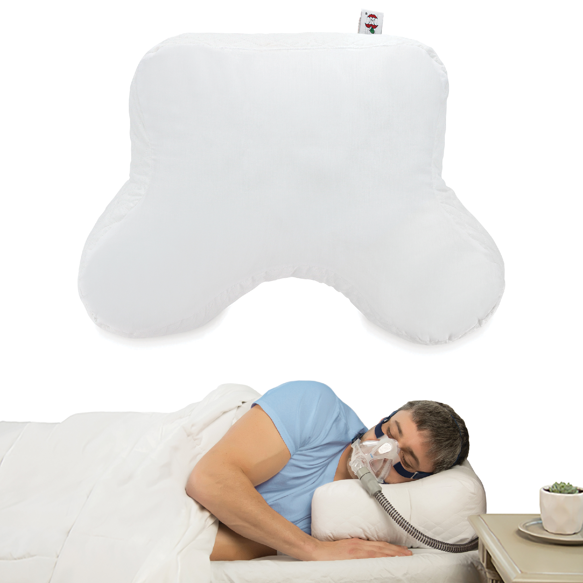 PILLOW CPAP WHT 4IN