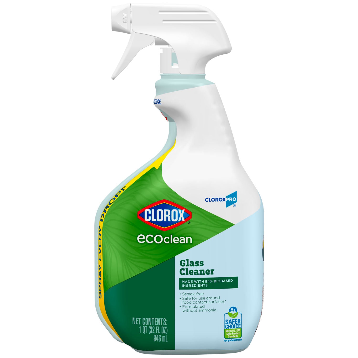 CLEANER GLASS ECOCLEAN 32OZ9/CS