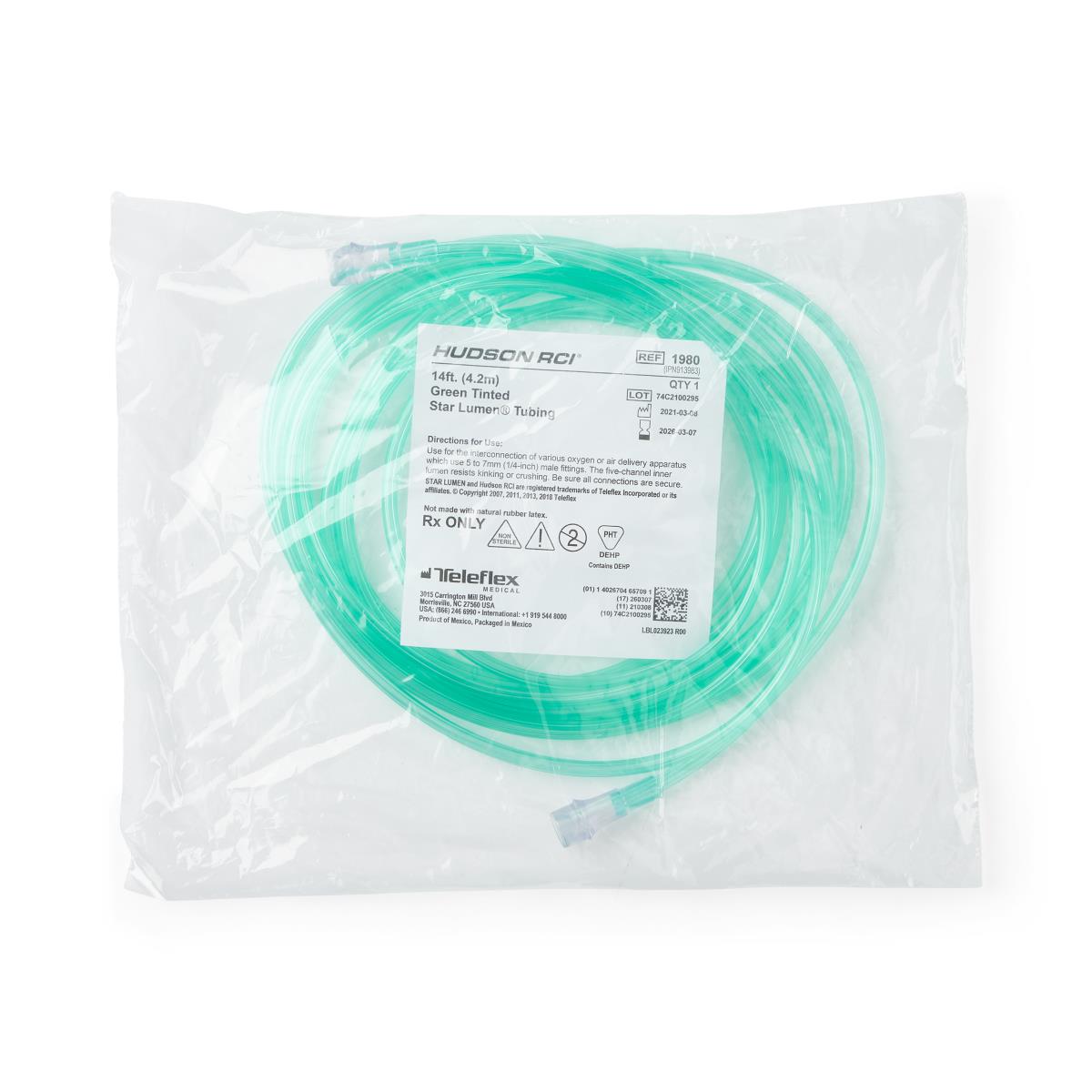 Star Lumen Oxygen Tubing (50/CS)