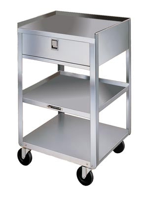 Lakeside Manufacturing, Inc. Lakeside Equipment Stands Stand, 1 Drawer, 3 Shelves, 16¾"W x 18¾"D x 30 1/8