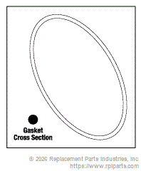 RPI MDG001 Door Gasket