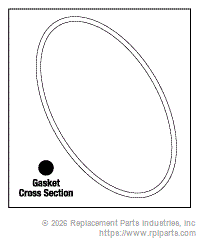 RPI MDG013 Door Gasket