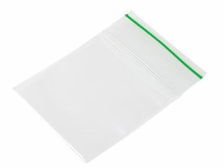 BAG GREENLINE ZIP CLOSURE2X2 100/PK 10PK/CS