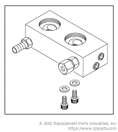 RPI MIA096 Manifold Block Assembly