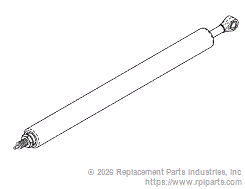 RPI MIC088 Locking Gas Cylinder